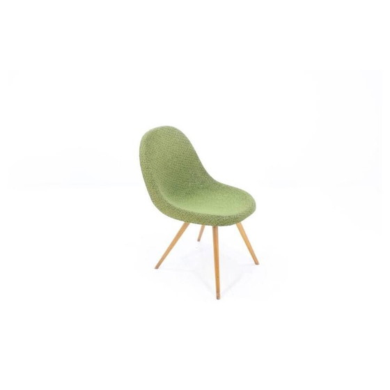 Image 1 of Vertex Czech green Dining Chair, Miroslav NAVRATIL - 1950s
