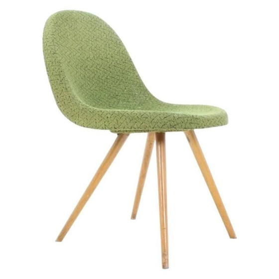 Image 1 of Vertex Czech green Dining Chair, Miroslav NAVRATIL - 1950s