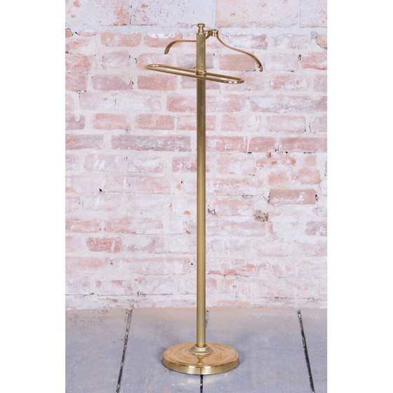 Image 1 of Vintage gilded brass hanger, France 1950