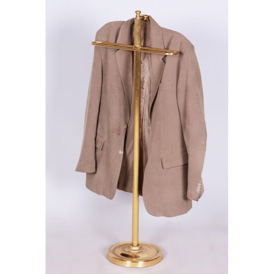 Image 1 of Vintage gilded brass hanger, France 1950