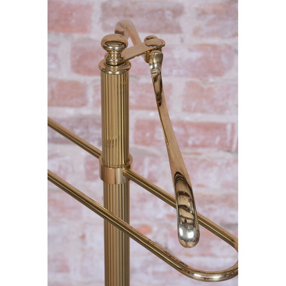 Image 1 of Vintage gilded brass hanger, France 1950