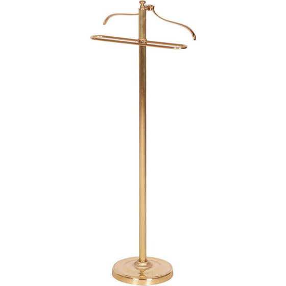 Image 1 of Vintage gilded brass hanger, France 1950