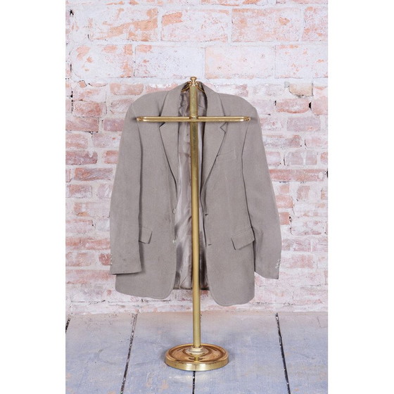 Image 1 of Vintage gilded brass hanger, France 1950