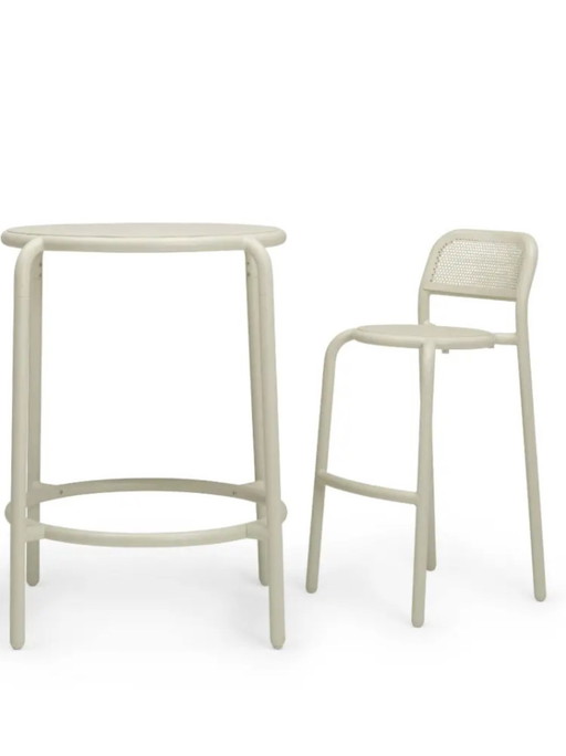 Fatboy Bar Chair Toni Barfly Desert (Beige) Bar Table Bistreau