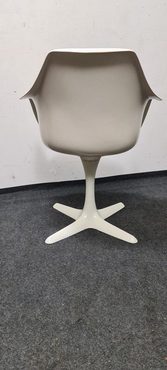 Image 1 of Arkana Fiberglass Swivel Chair By Maurice Burke