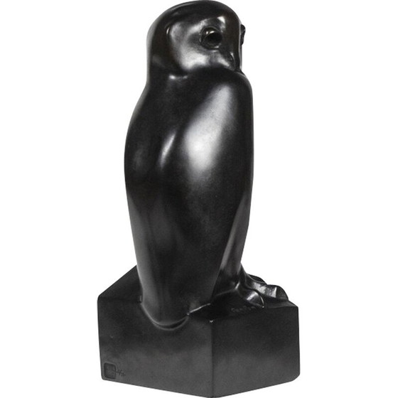 Image 1 of Vintage “Little Grand Duke” bronze sculpture by François Pompon for Atelier Valsuani, 2006