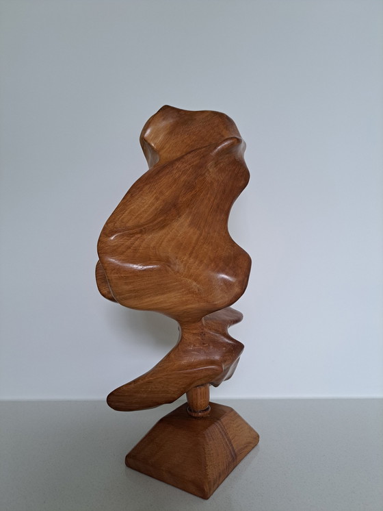 Image 1 of Scultura in legno vintage organica astratta