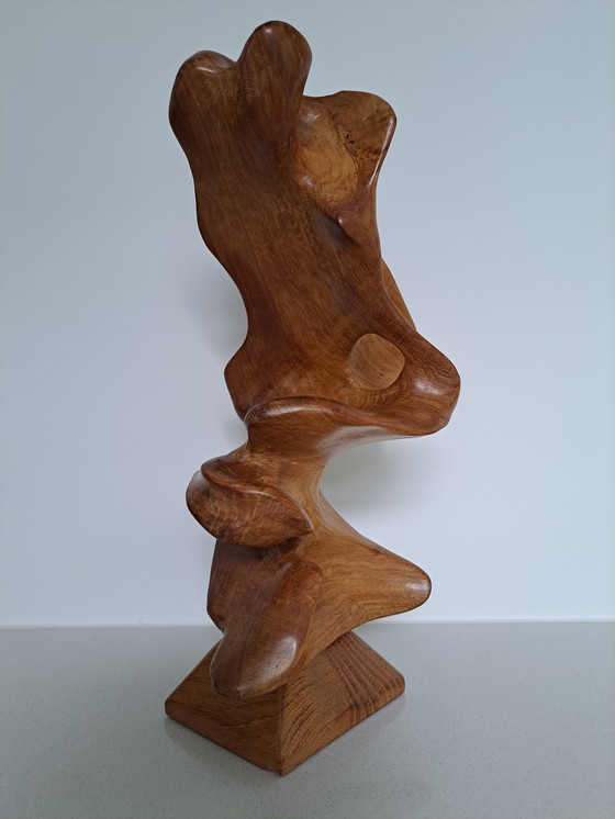Image 1 of Scultura in legno vintage organica astratta