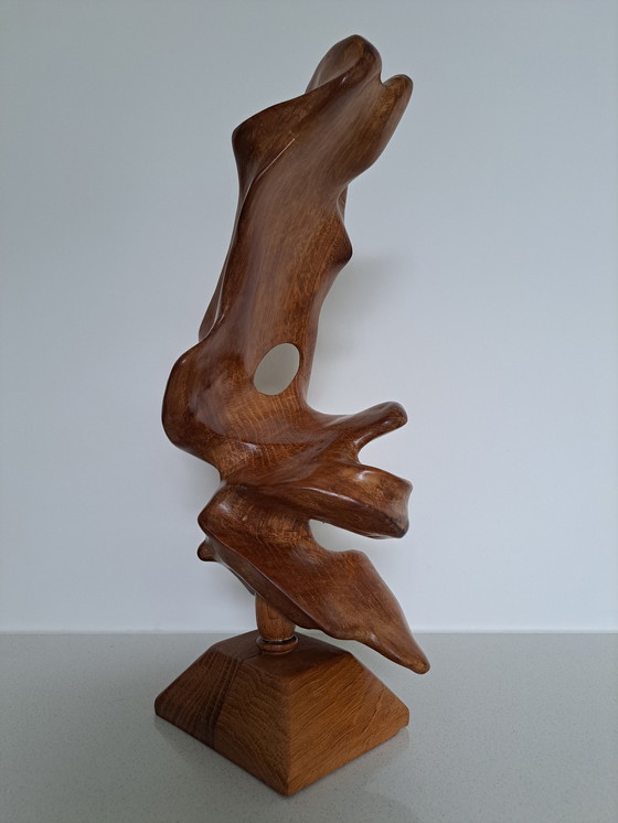 Image 1 of Scultura in legno vintage organica astratta