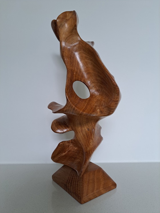 Image 1 of Scultura in legno vintage organica astratta