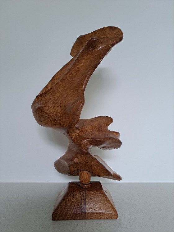 Image 1 of Scultura in legno vintage organica astratta