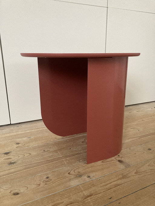 Fest Amsterdam Plateau Side Table Bordeaux