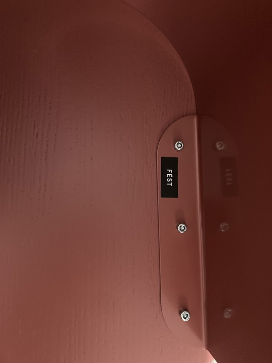 Image 1 of Fest Amsterdam Plateau Side Table Bordeaux