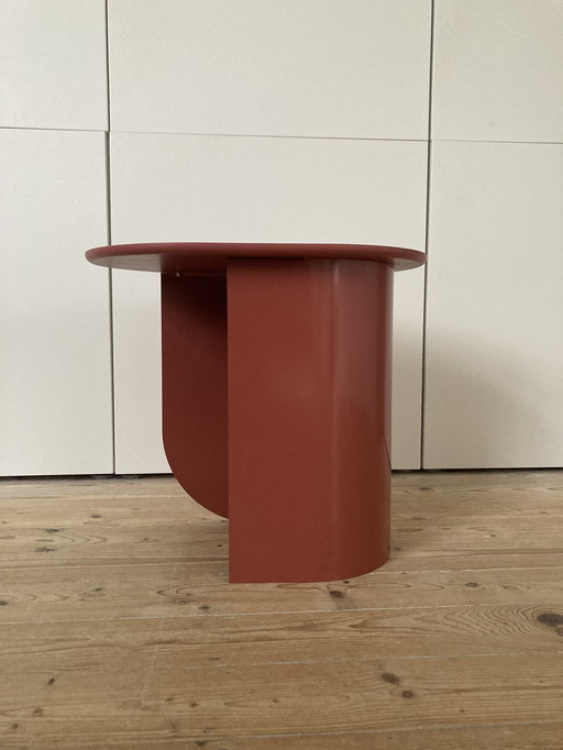 Fest Amsterdam Plateau Side Table Bordeaux