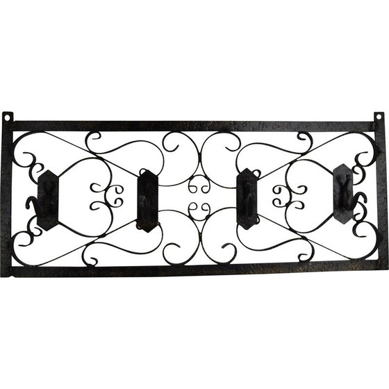 Image 1 of Vintage metal wall hanger, Czechoslovakia 1960s