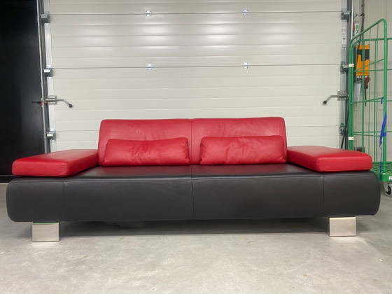 Image 1 of Beautiful Montel Design Sofa Leather