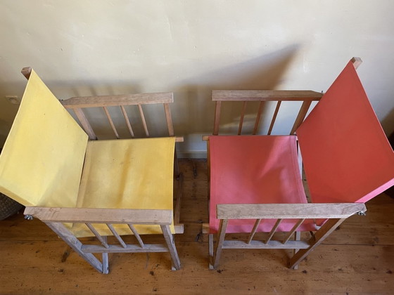 Image 1 of 2 Danish Folding chairs Hyllinge Mobler