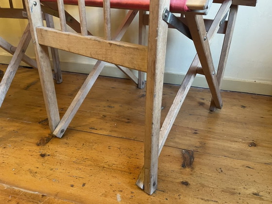 Image 1 of 2 Danish Folding chairs Hyllinge Mobler