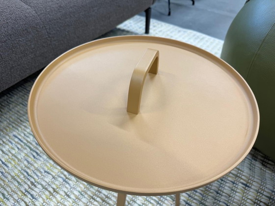 Image 1 of table d'appoint montis Tor jaune/brun/beige