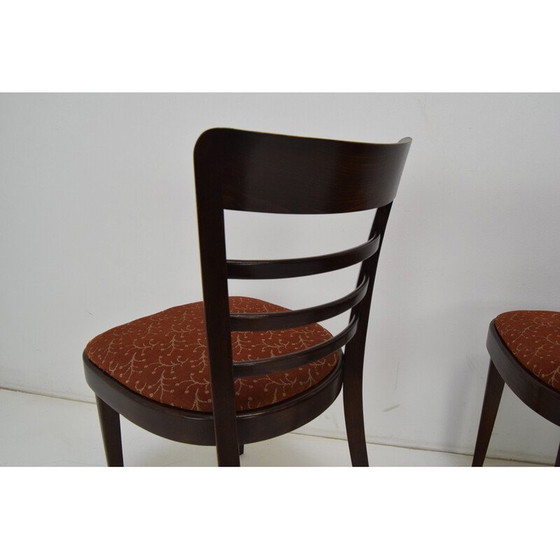 Image 1 of Set of 4 mid century dining chairs by Ton, Czechoslovakia 1950s