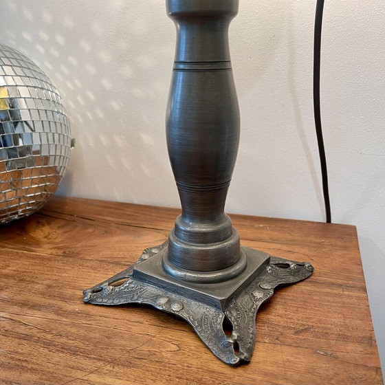 Image 1 of Lampada a olio elettrificata d'epoca