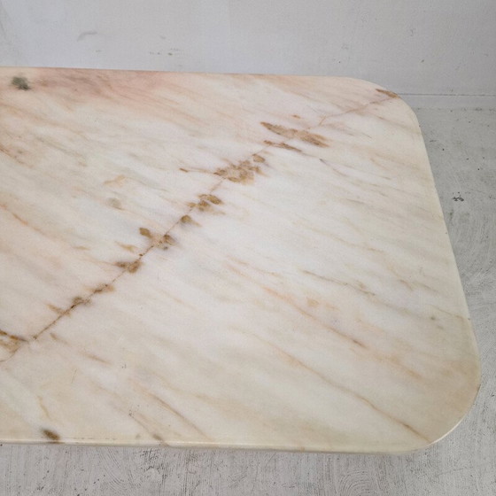 Image 1 of Vintage marble side table, Italy 1980