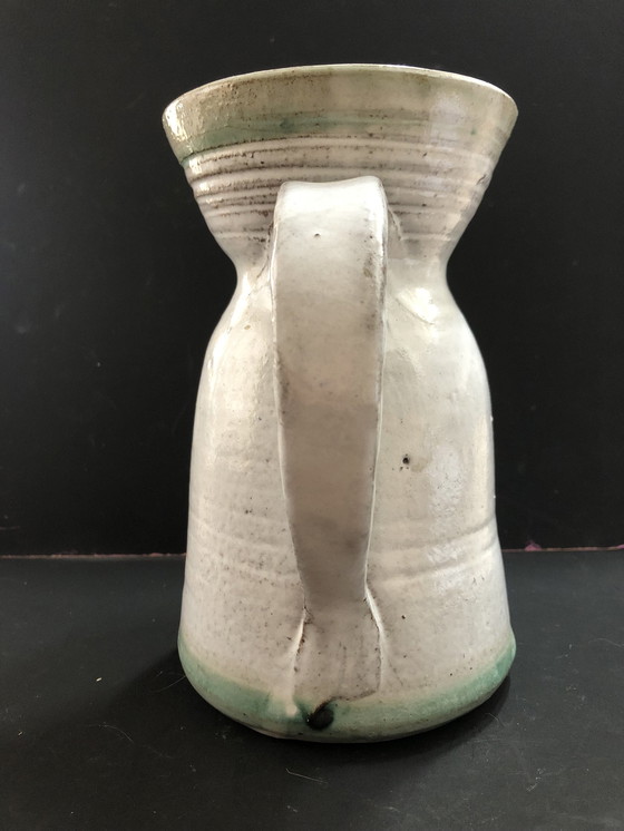 Image 1 of Vase Pichet En Céramique Par Albert Thiry À Vallauris 60'S