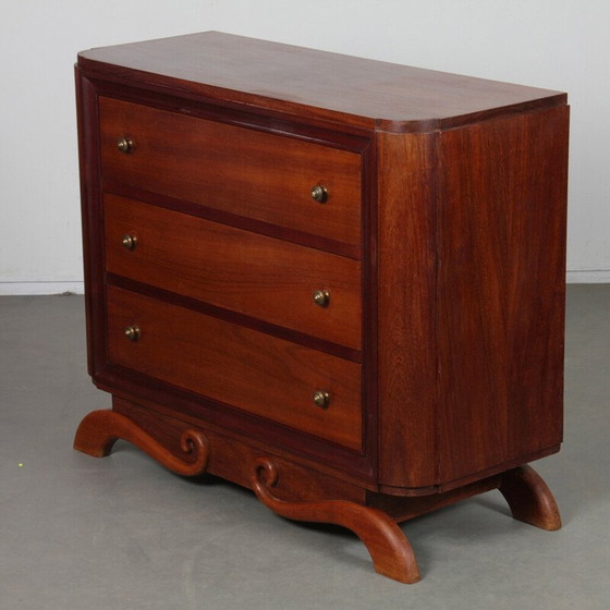 Image 1 of Vintage wooden chest of drawers, 1940
