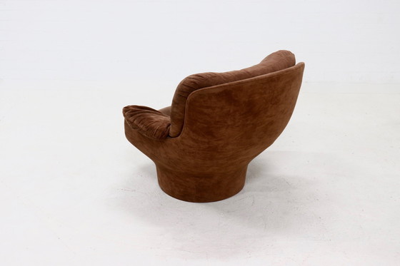 Image 1 of Vintage Michel Cadestin For Airborne France Karate Lounge Chair 