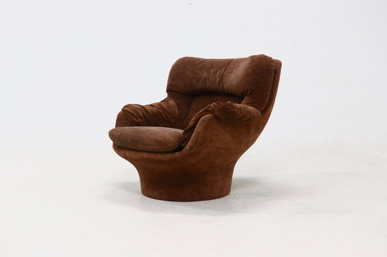 Image 1 of Vintage Michel Cadestin For Airborne France Karate Lounge Chair 