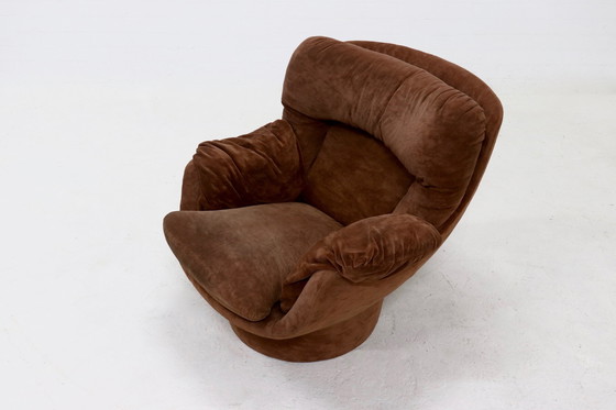 Image 1 of Vintage Michel Cadestin For Airborne France Karate Lounge Chair 