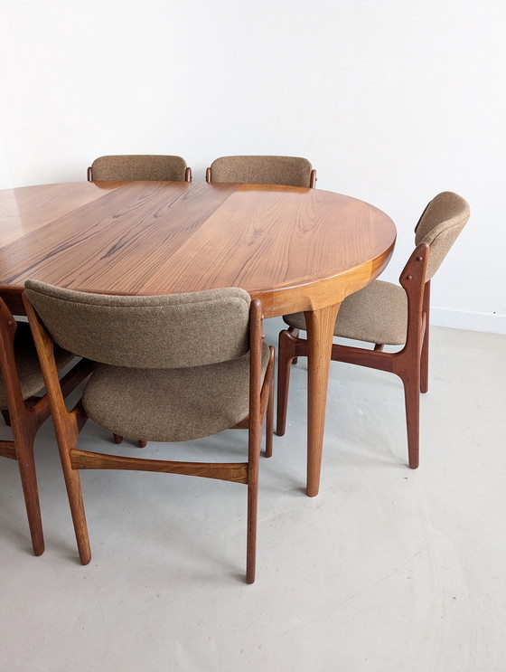 Image 1 of Extendable Dining Table By Ib Kofod-Larsen For Faarup Møbelfabrik 1960'S 