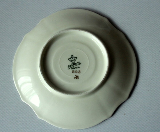 Image 1 of 2x rare porcelain demitasse cups as a set