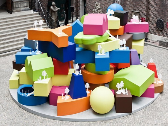 Image 1 of Mvrdv Vertical Village L-Shape