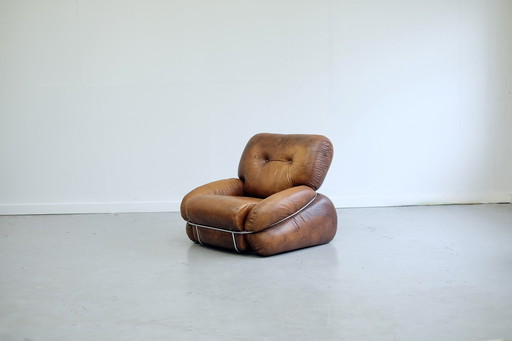 Okay Armchair By Adriano Piazzesi - 1970S