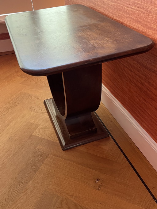 Art Deco Coffee Table Walnut