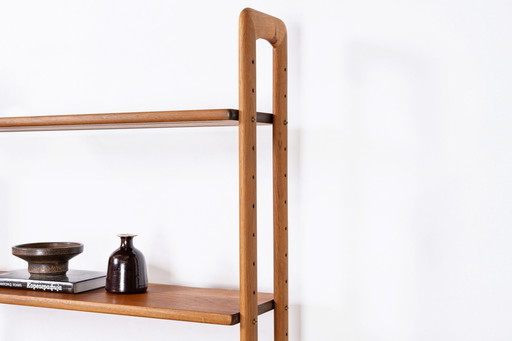 Freestanding Vintage Bookcase By Kurt Østervig For Kp Møbler, Denmark 1960S - Wall Unit Boekenkast