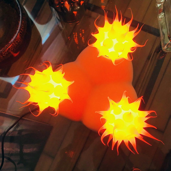 Image 1 of Vintage Lamp - Virus - Yuval Alduby - Valdesign Ubo - Space Age - 1970