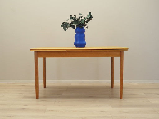 Ash Table, Danish Design, 1970s, Production: Denmark