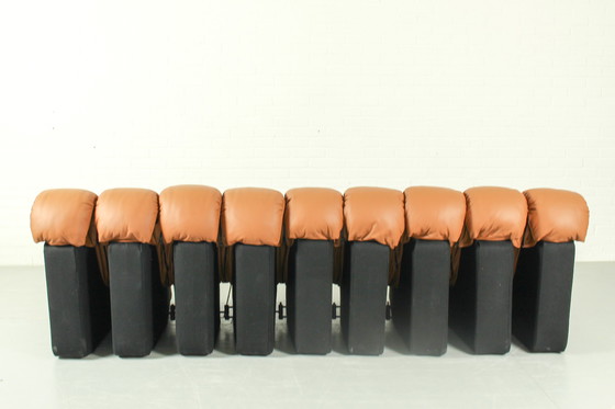 Image 1 of De Sede DS-600 'Non Stop' Sofa DS-600 by Eleonore Peduzzi Riva for de Sede with 9 elements, Switzerland 1970s