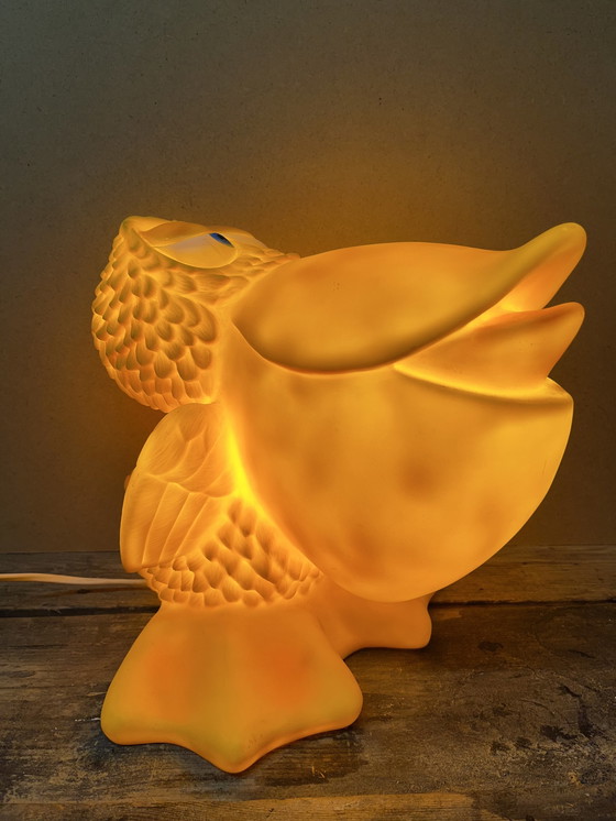 Image 1 of Lampada vintage a forma di pellicano in vinile