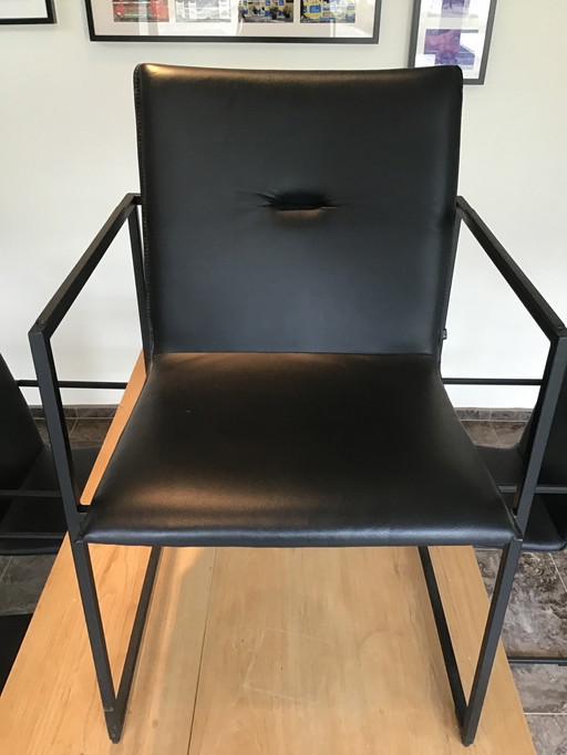 4x Arco Frame Chairs