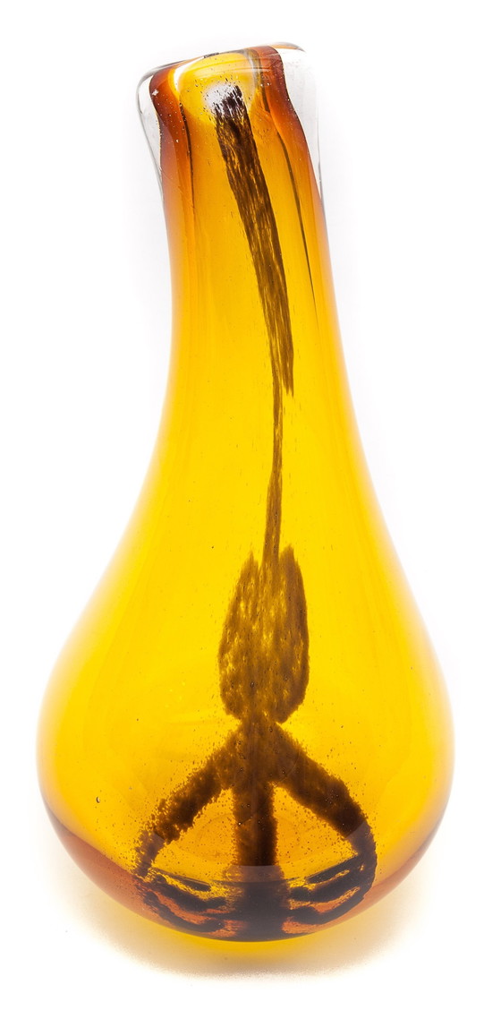 Image 1 of Vaso di Murano giallo