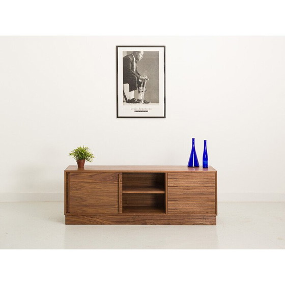 Image 1 of Vintage walnut TV stand, France