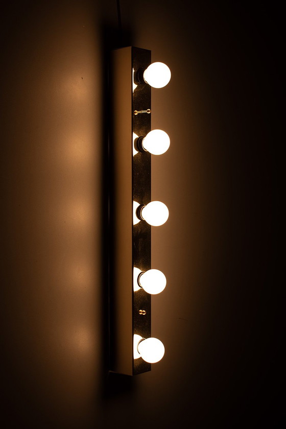 Image 1 of Lampada a specchio in ottone