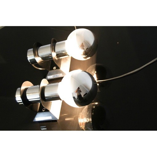 Pair of vintage sconces by Targetti Sankey, Italy 1970