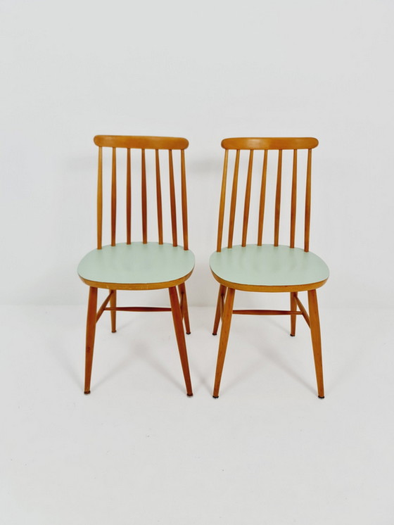 Image 1 of 2x Mann Möbel Bar chairs