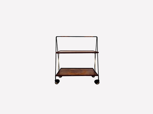  Ilse Möbel, tea trolley / trolley / serving trolley 1960s