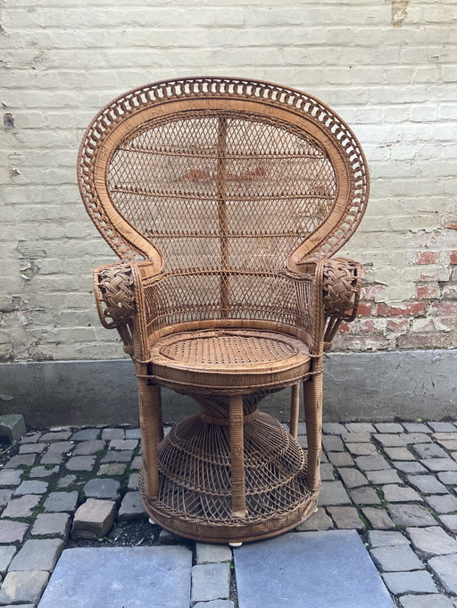 Rattan Peacock Chair