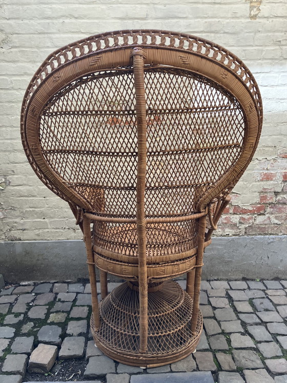 Image 1 of Rattan Peacock Chair